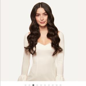 NEW Luxy Hair Halo extensions (Dark brown)